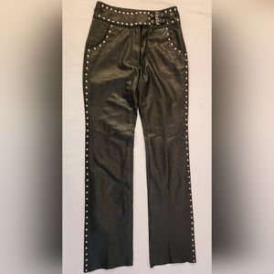 Women's HARLEY-DAVIDSON Leather Pants - size 32/4